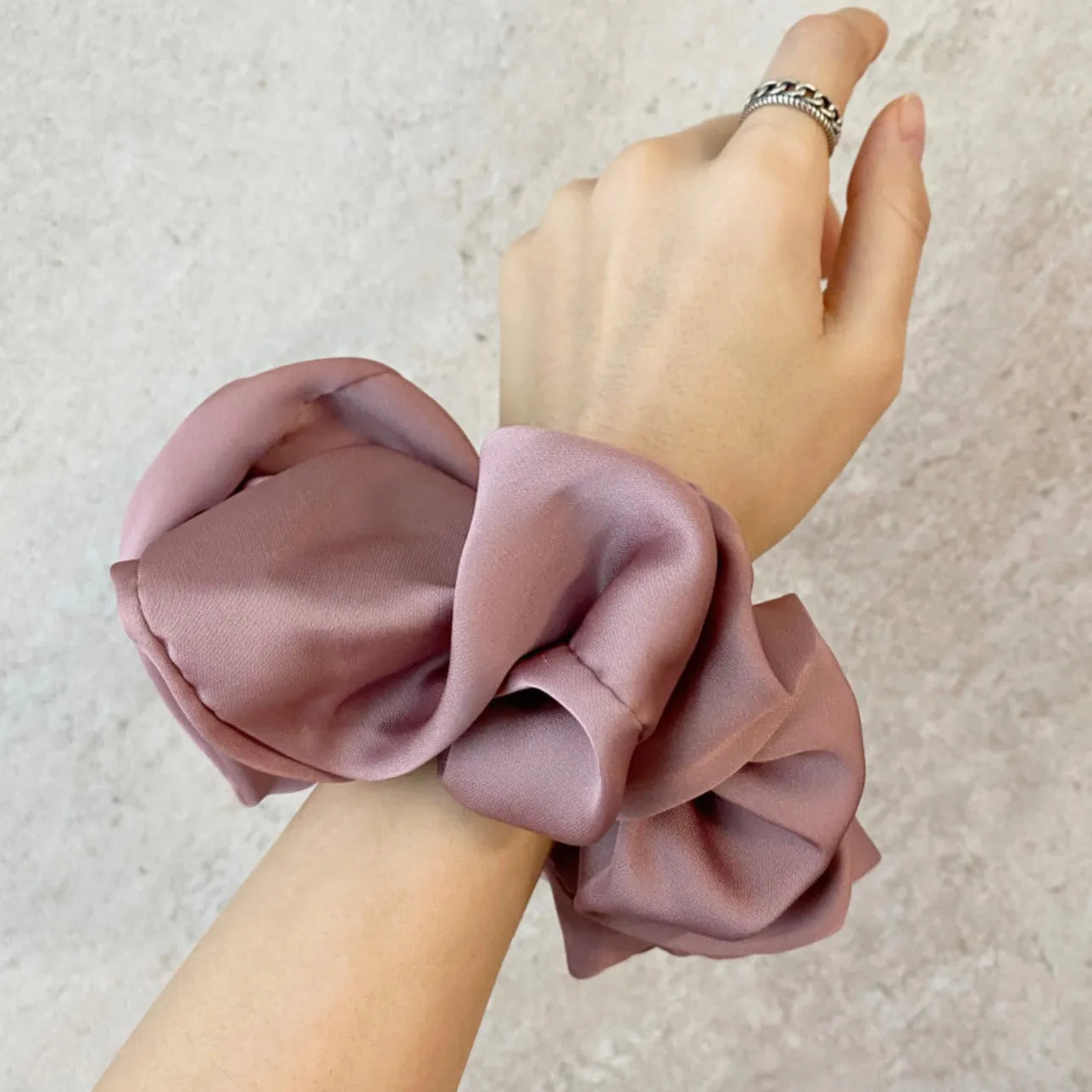 Chouchou satin Maxi