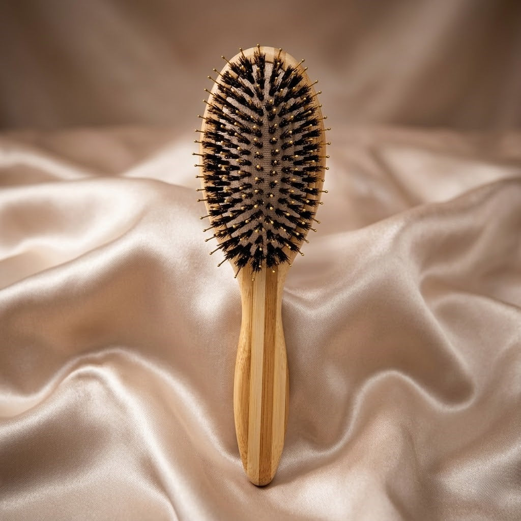 Brosse Brillance & Plaquage Soë en poils de sanglier
