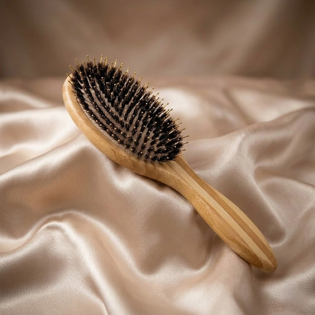 Brosse Brillance & Plaquage Soë en poils de sanglier