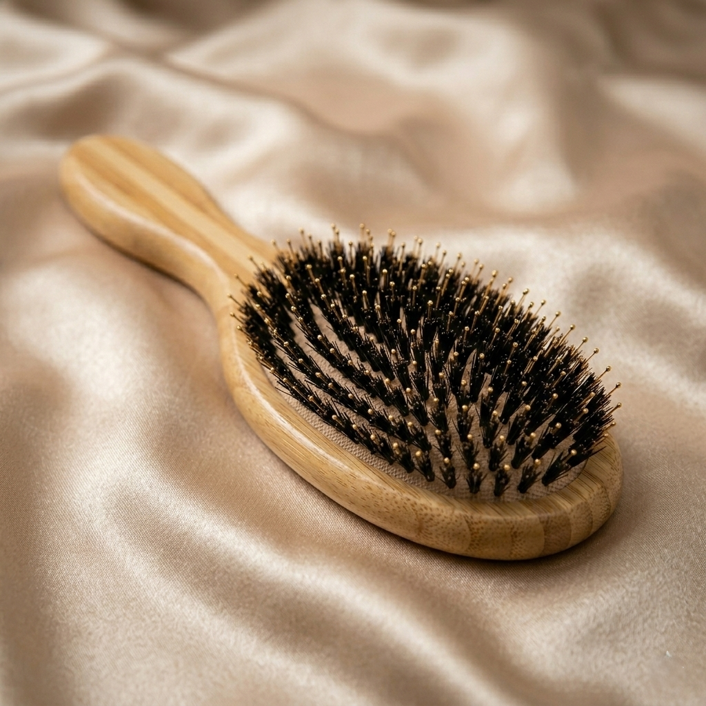 Brosse en poils de sanglier : à quoi ça sert vraiment ? (brillance, plaquage, finition)