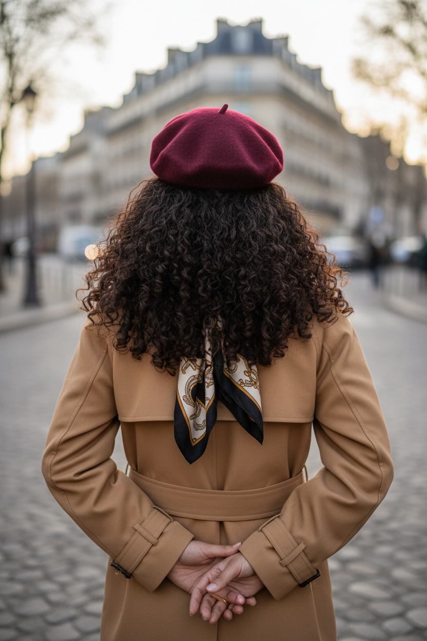 Béret satin : l'accessoire tendance qui protège vos cheveux tout en sublimant votre style au quotidien