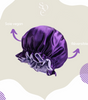 Bonnet de nuit en satin