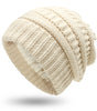 bonnet satin soë beanie beige